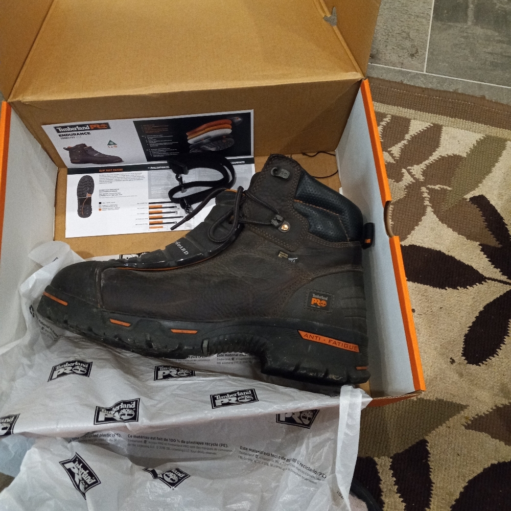Size 11 timberland (PRO) work boots
